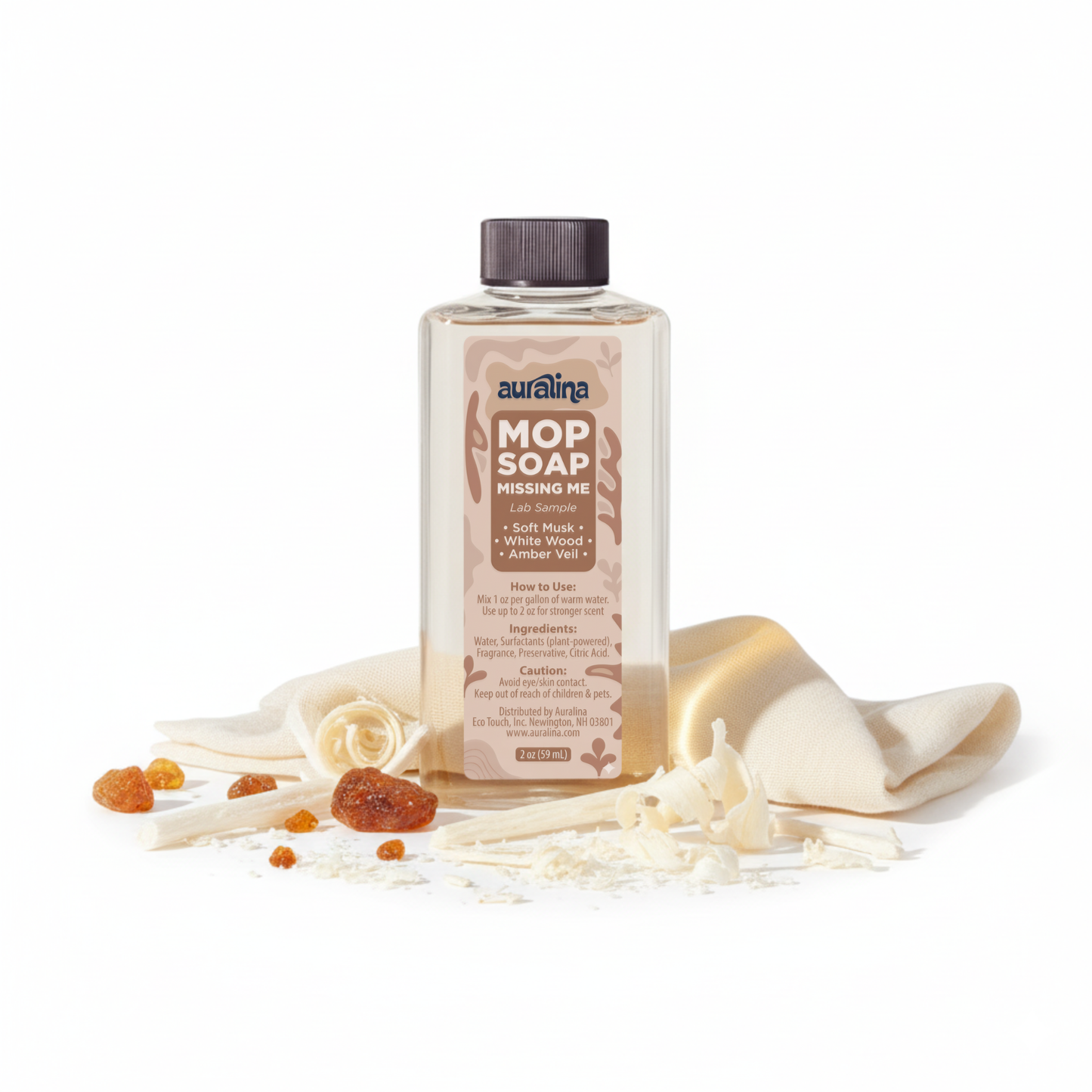 Auralina Mop Soap Missing Me (2 oz Mini)