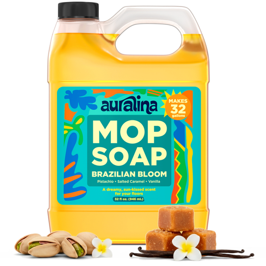 Auralina Mop Soap Brazilian Bloom 32 oz.