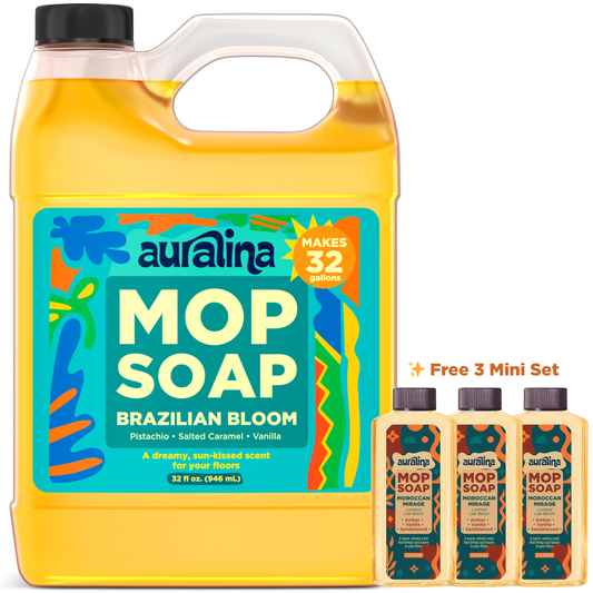 Auralina Mop Soap Brazilian Bloom 32 oz.